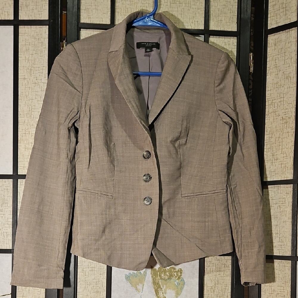Ann Taylor Women's Gray Blazer